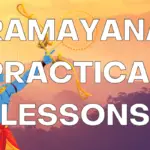 ramayana practical lessons