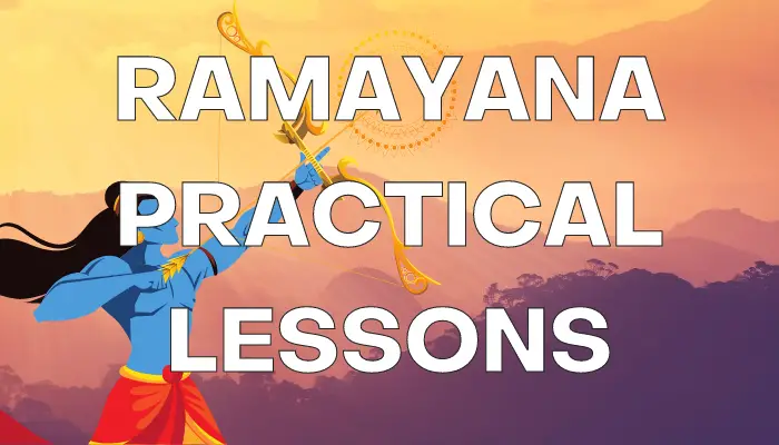 ramayana practical lessons